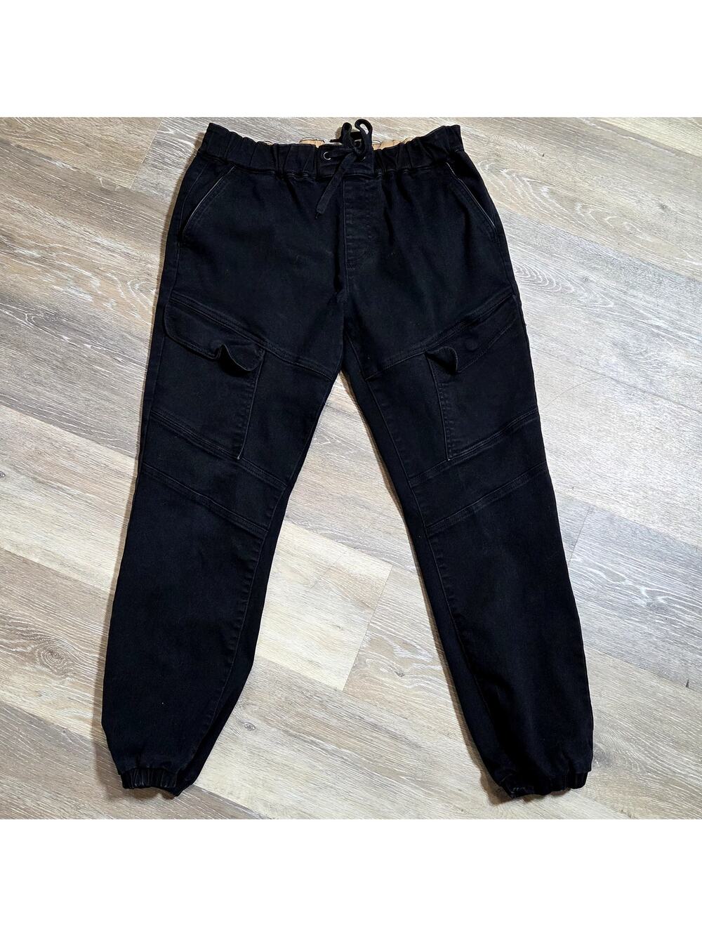 Benjamin Black Mens Medium Cotton spandex joggers
